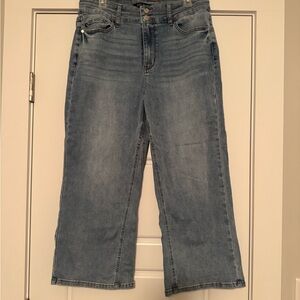 Judy Blue Women's Wide Crop Jeans